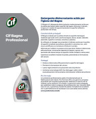 CIF BAGNO DETERGENTE DISINCROSTANTE 750 ML